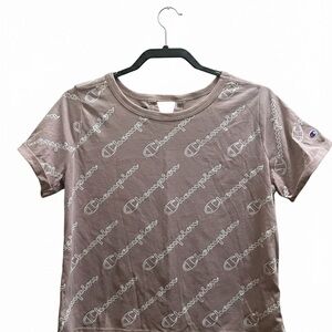 Champion Light Pink Athletic Tee